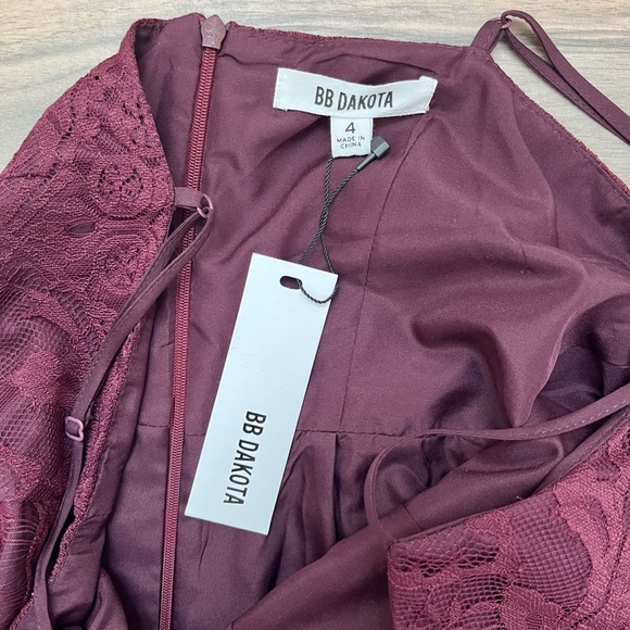 NWT BB Dakota Lace Dress - Picture 3 of 3